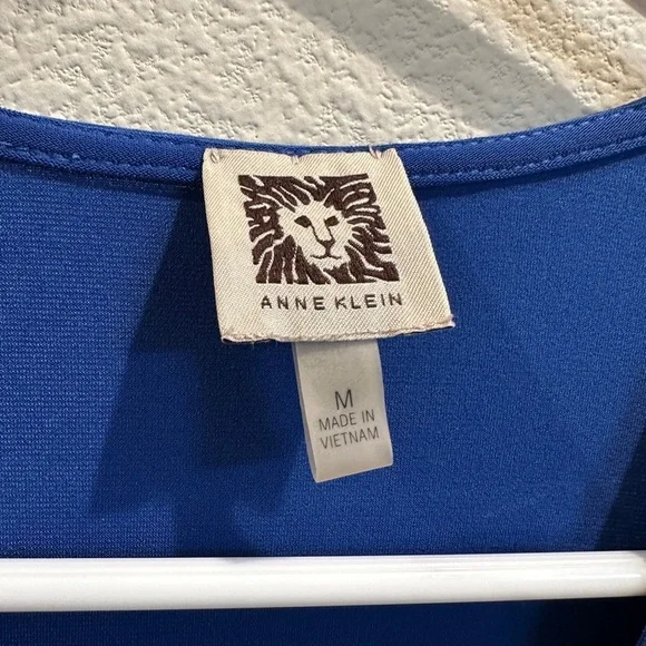 Blue Wrap Dress - Picture 2 of 3